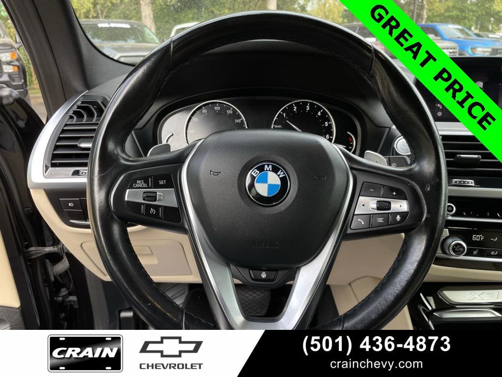 used 2021 BMW X3 car, priced at $19,998