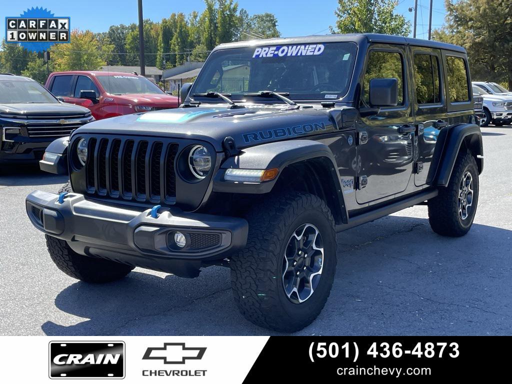 used 2022 Jeep Wrangler Unlimited 4xe car, priced at $36,693