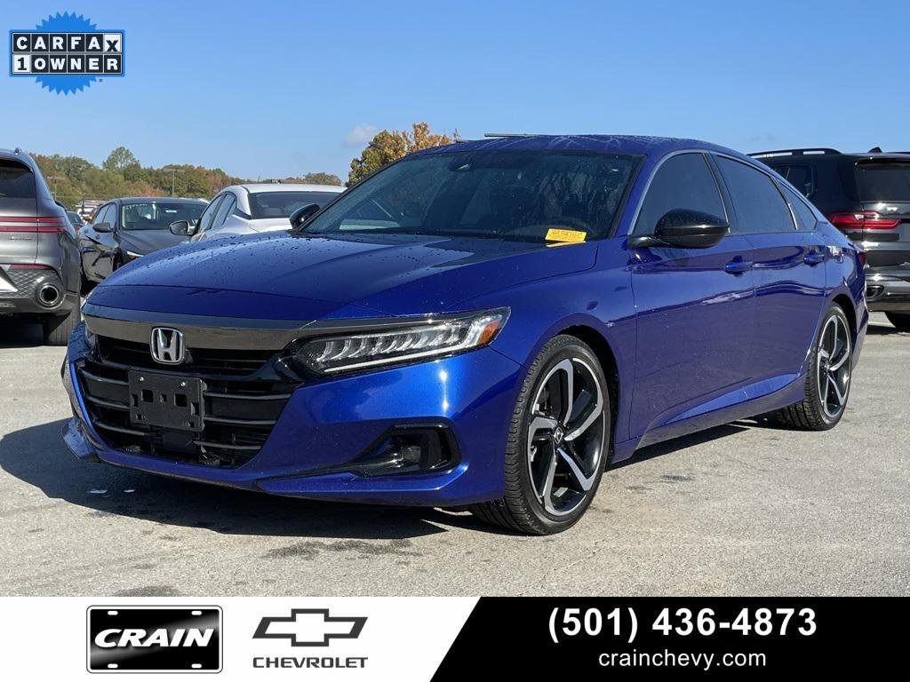 used 2022 Honda Accord car, priced at $23,415