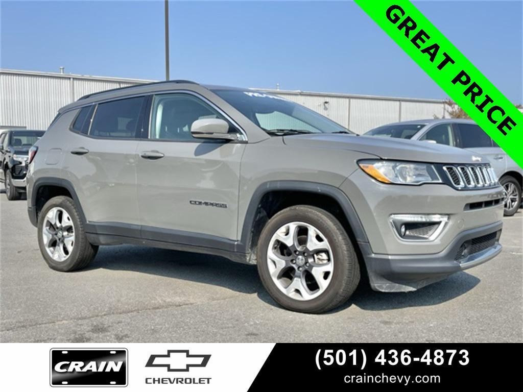 used 2021 Jeep Compass car, priced at $16,400