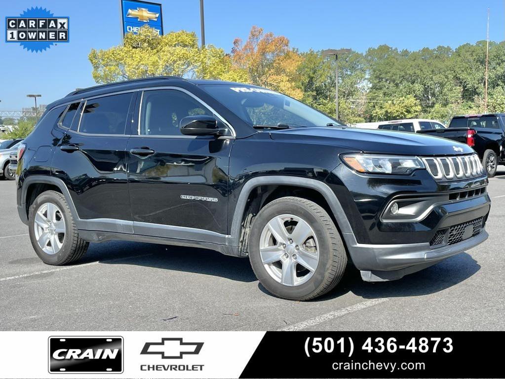 used 2022 Jeep Compass car, priced at $17,398