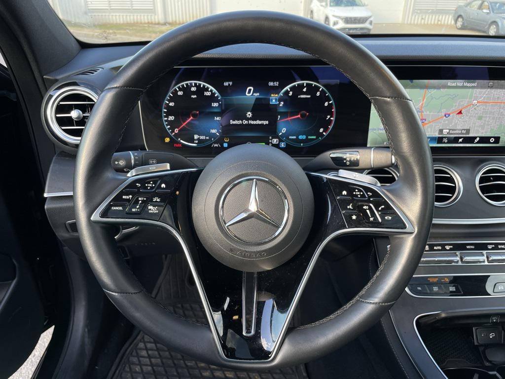 used 2022 Mercedes-Benz E-Class car, priced at $45,299