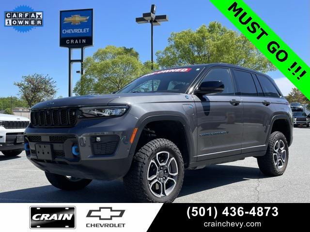 used 2023 Jeep Grand Cherokee 4xe car, priced at $34,429