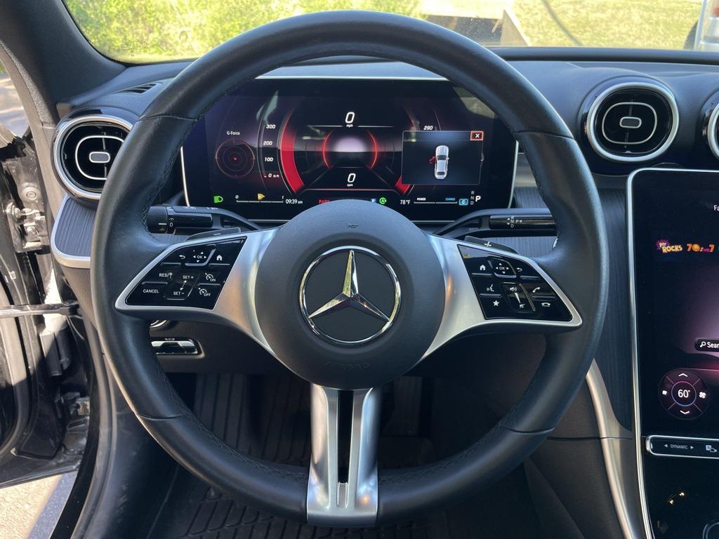 used 2024 Mercedes-Benz C-Class car, priced at $40,856