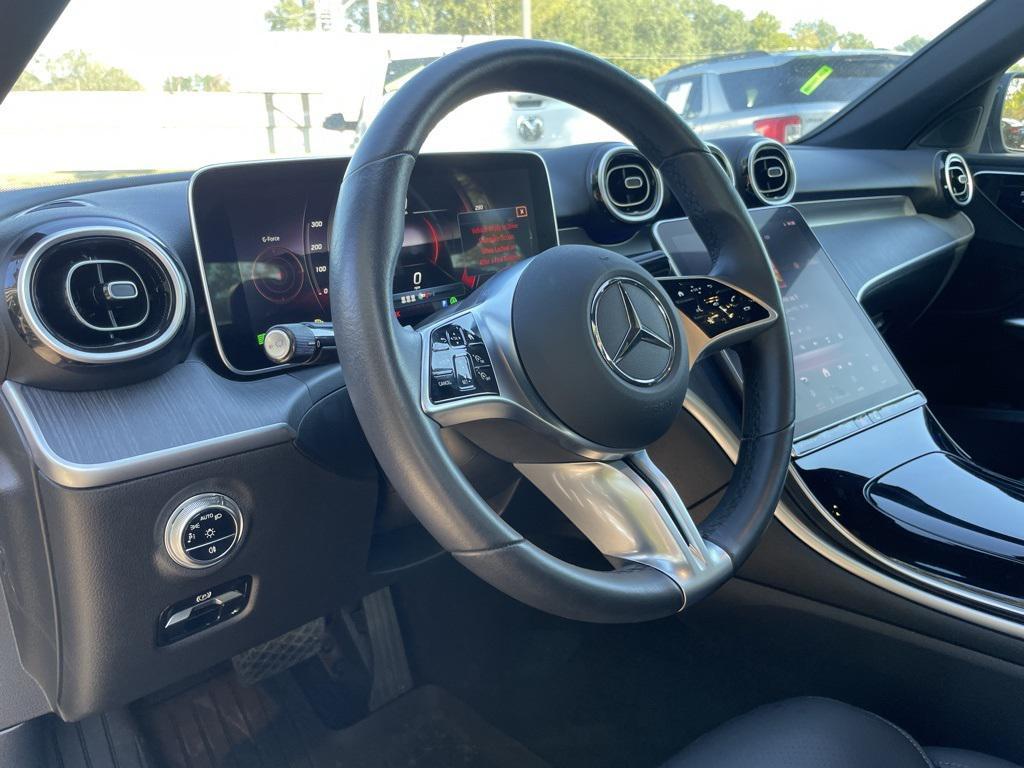 used 2024 Mercedes-Benz C-Class car, priced at $40,856