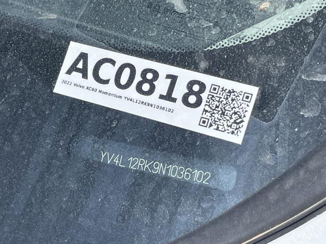 used 2022 Volvo XC60 car, priced at $30,000