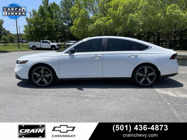 used 2024 Honda Accord Hybrid car, priced at $27,000