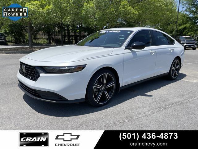 used 2024 Honda Accord Hybrid car, priced at $27,000