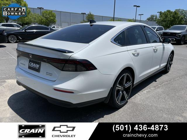 used 2024 Honda Accord Hybrid car, priced at $27,000