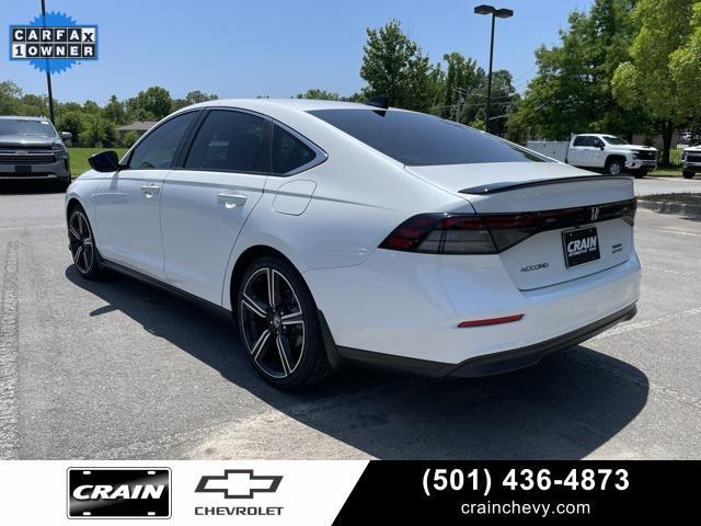 used 2024 Honda Accord Hybrid car, priced at $27,000