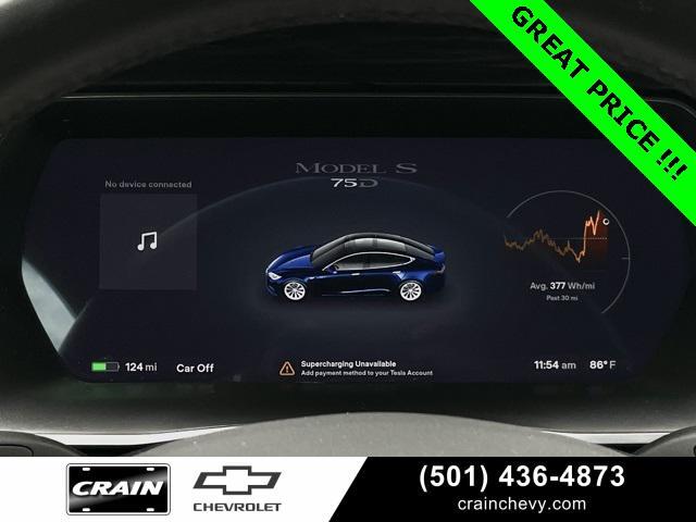 used 2018 Tesla Model S car, priced at $26,299