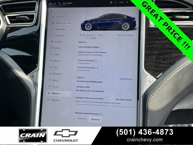 used 2018 Tesla Model S car, priced at $26,299