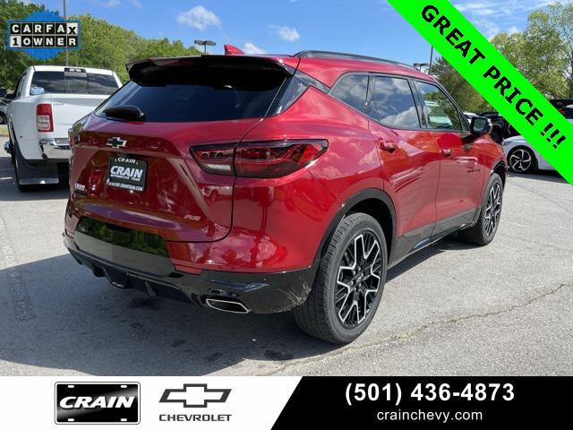 used 2023 Chevrolet Blazer car, priced at $32,489