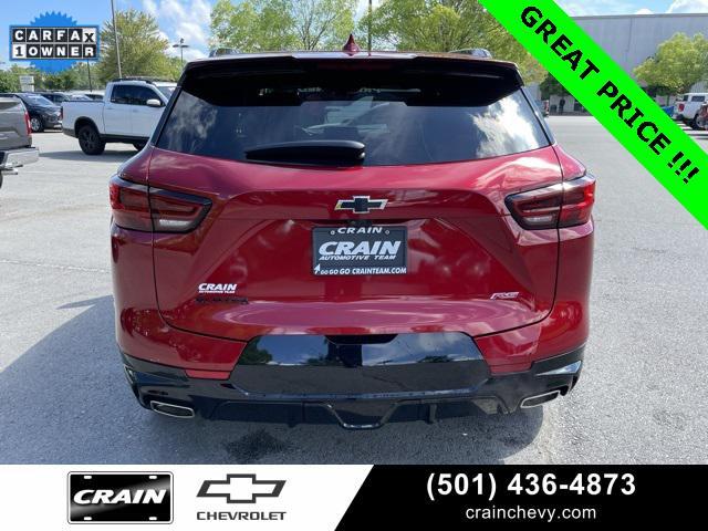 used 2023 Chevrolet Blazer car, priced at $32,489