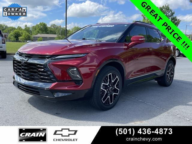 used 2023 Chevrolet Blazer car, priced at $32,489