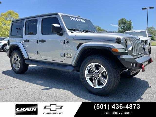 used 2018 Jeep Wrangler Unlimited car, priced at $26,813