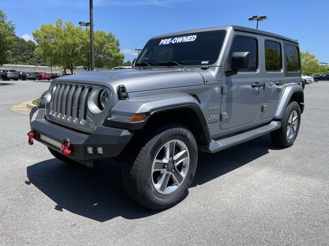 used 2018 Jeep Wrangler Unlimited car, priced at $26,813