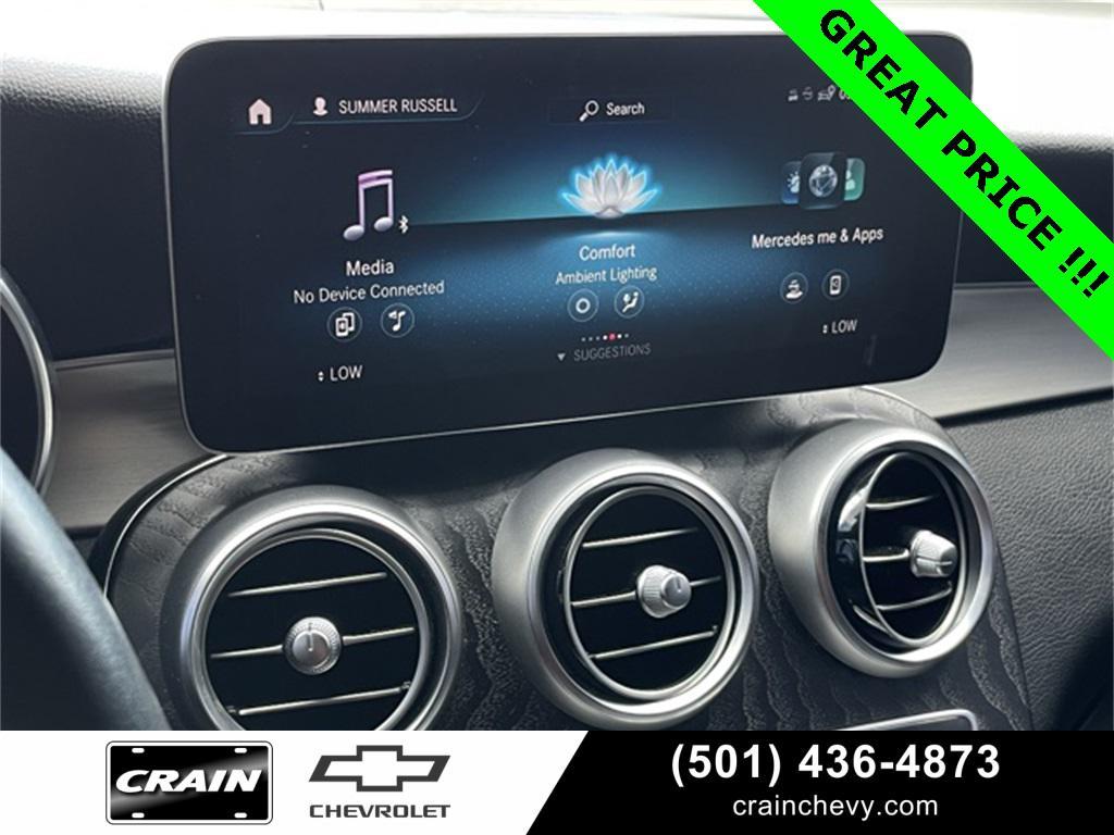 used 2021 Mercedes-Benz GLC 300 car, priced at $24,399