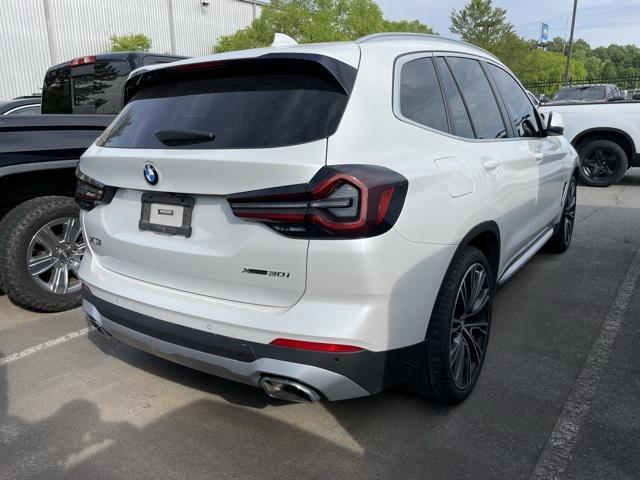 used 2022 BMW X3 car, priced at $32,225