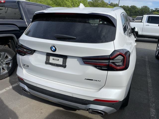 used 2022 BMW X3 car, priced at $32,225