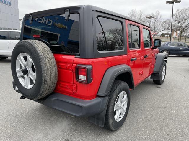 used 2022 Jeep Wrangler Unlimited car, priced at $26,995