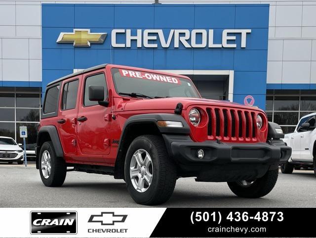 used 2022 Jeep Wrangler Unlimited car, priced at $26,995