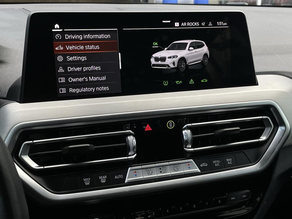 used 2024 BMW X3 car, priced at $37,657