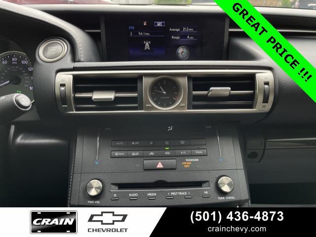 used 2016 Lexus IS 350 car, priced at $22,256