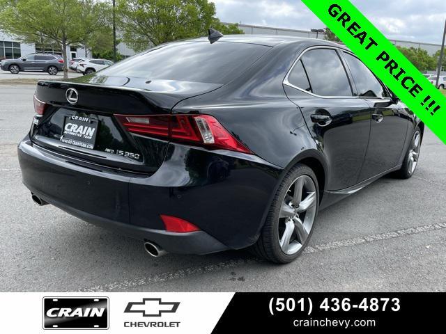 used 2016 Lexus IS 350 car, priced at $22,256