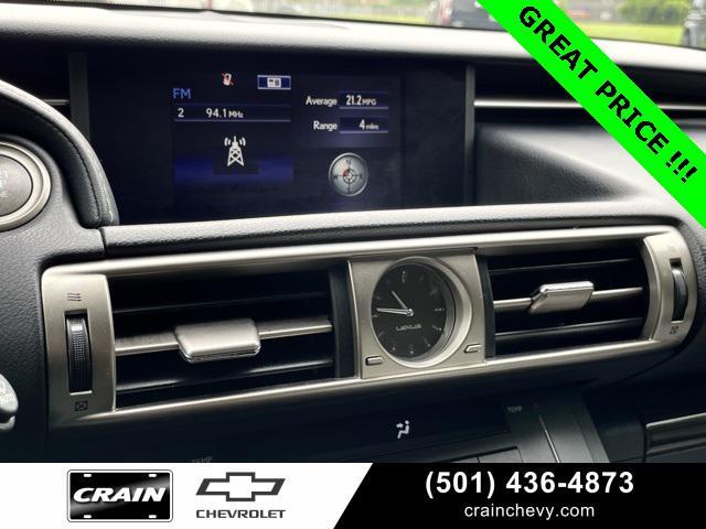 used 2016 Lexus IS 350 car, priced at $22,256