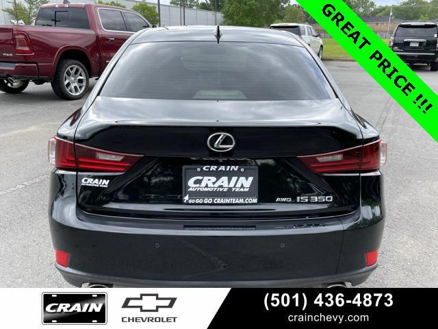 used 2016 Lexus IS 350 car, priced at $22,256