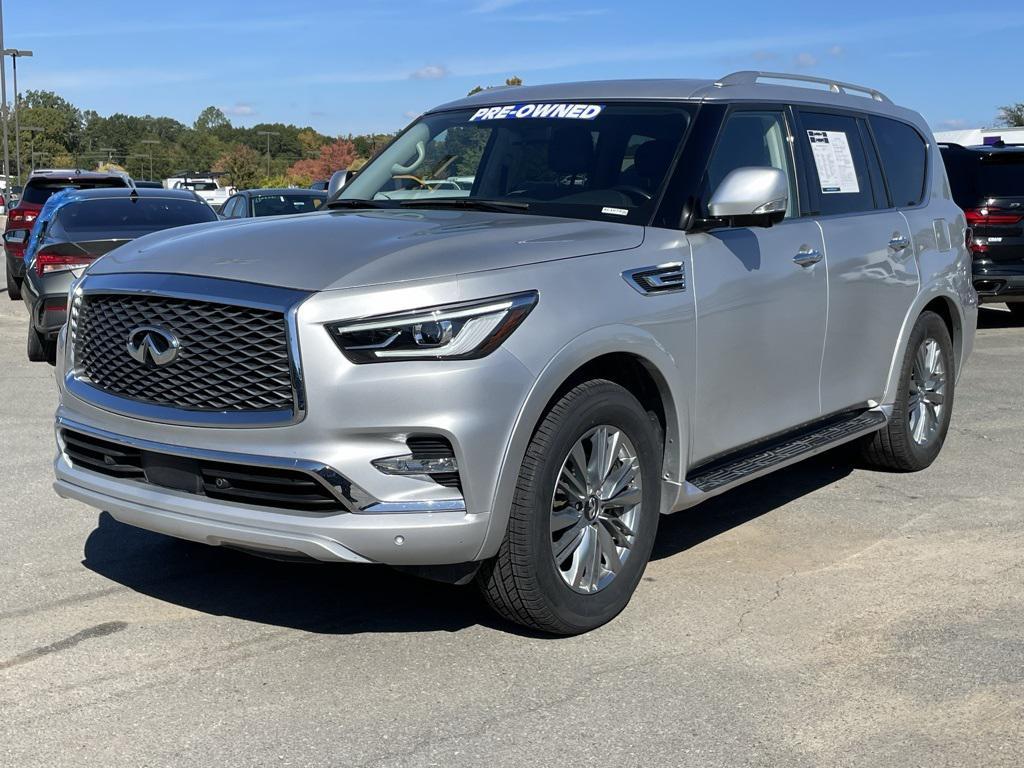 used 2021 INFINITI QX80 car, priced at $27,687