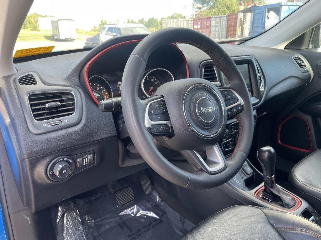 used 2021 Jeep Compass car, priced at $18,387