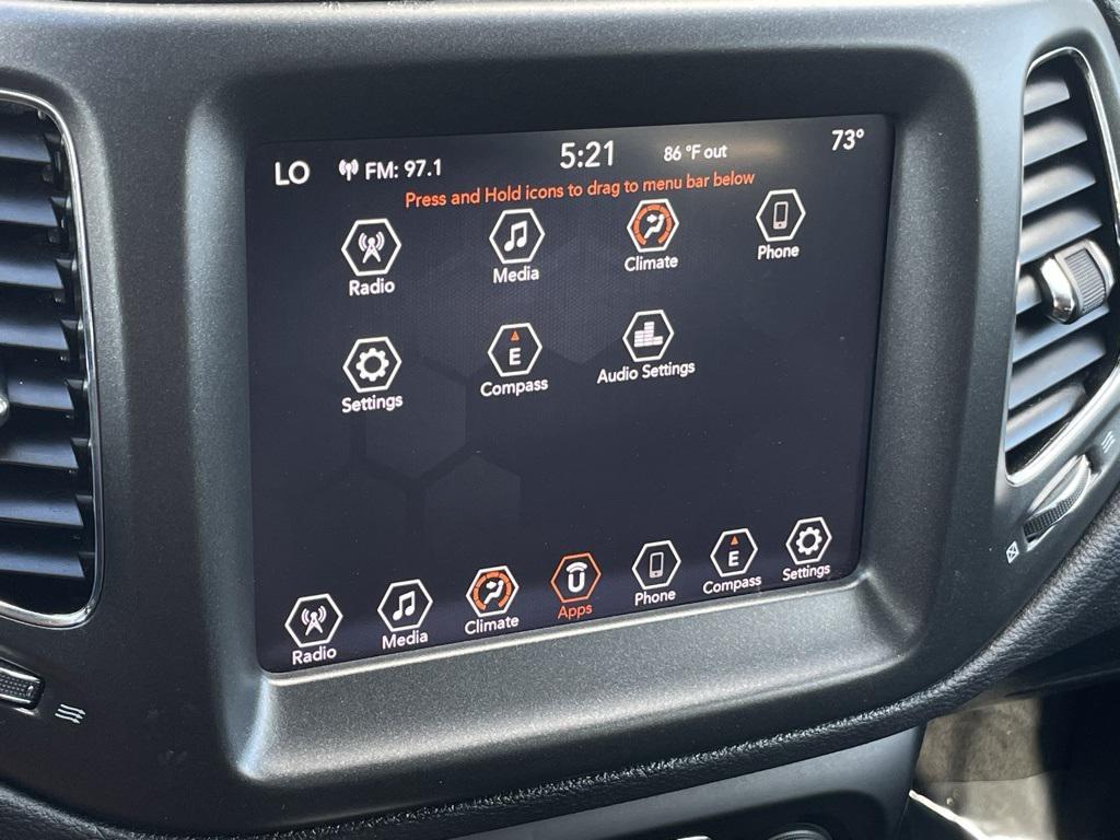 used 2021 Jeep Compass car, priced at $18,387