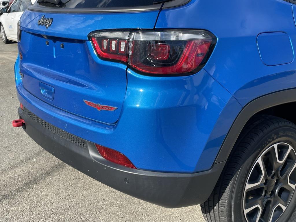 used 2021 Jeep Compass car, priced at $18,387