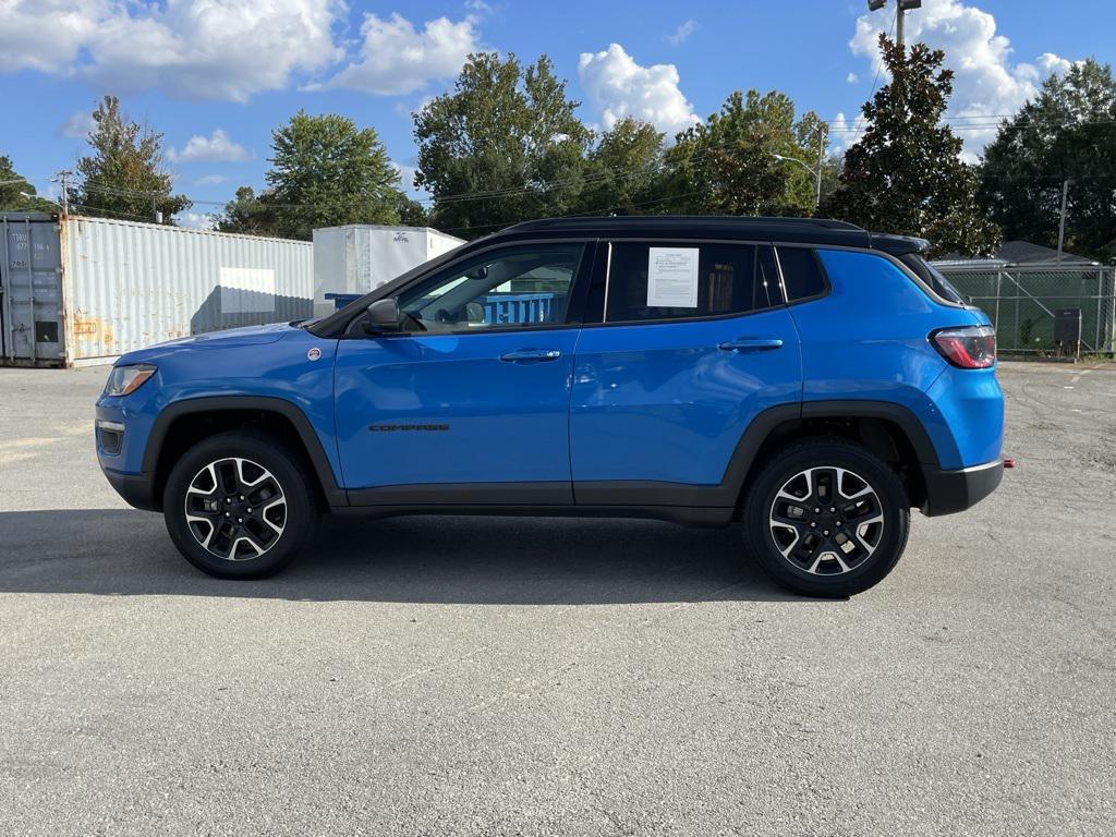 used 2021 Jeep Compass car, priced at $18,387