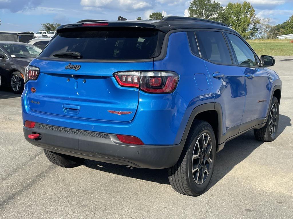 used 2021 Jeep Compass car, priced at $18,387