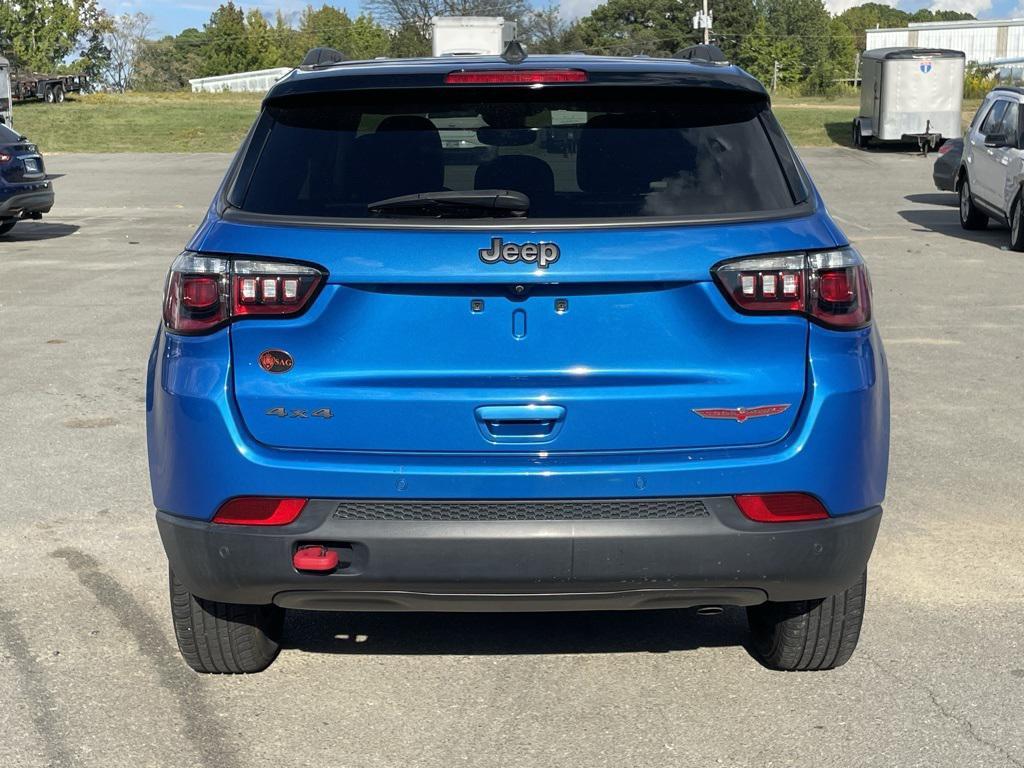 used 2021 Jeep Compass car, priced at $18,387