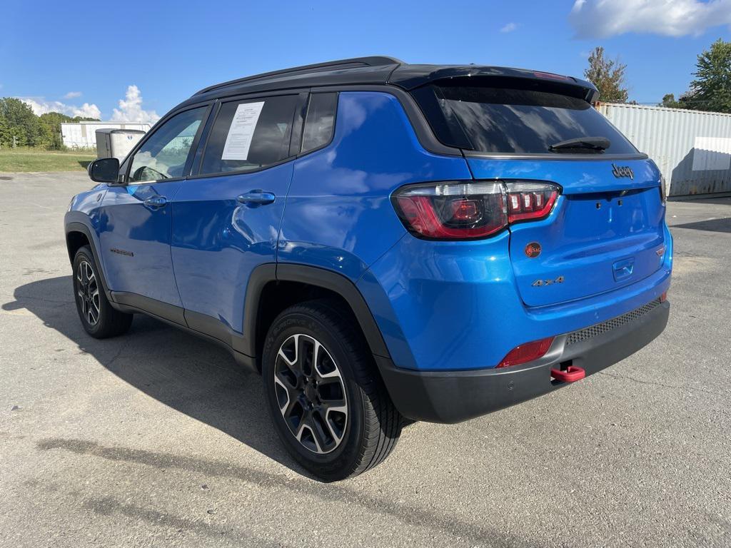 used 2021 Jeep Compass car, priced at $18,387
