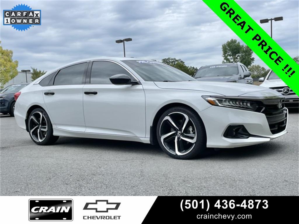 used 2022 Honda Accord car, priced at $24,989