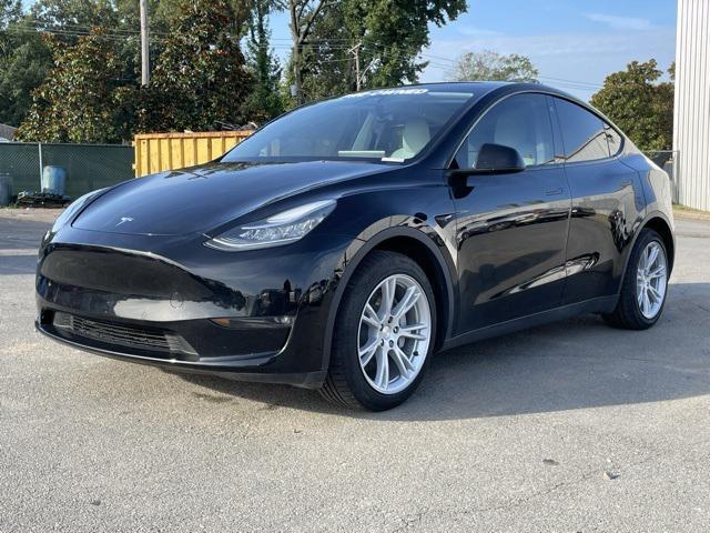 used 2021 Tesla Model Y car, priced at $27,999
