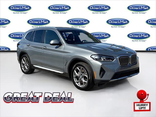 used 2023 BMW X3 car, priced at $29,595