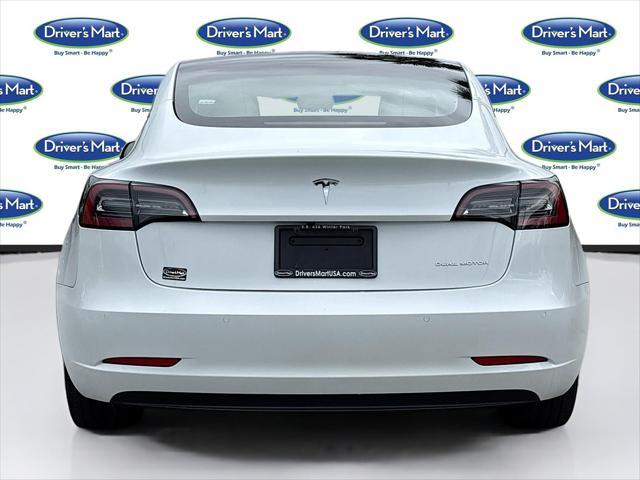 used 2021 Tesla Model 3 car, priced at $23,997