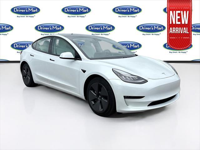 used 2021 Tesla Model 3 car, priced at $23,997