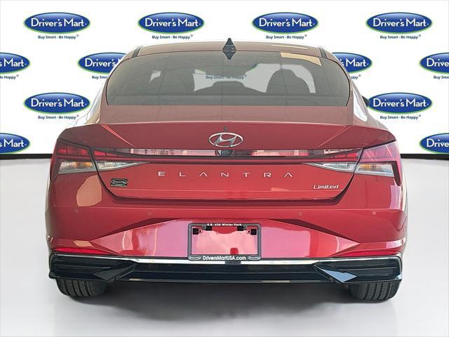 used 2021 Hyundai Elantra car, priced at $17,595