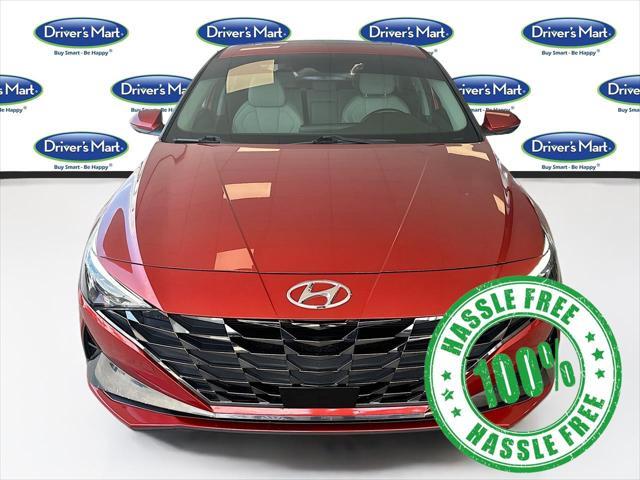 used 2021 Hyundai Elantra car, priced at $17,595