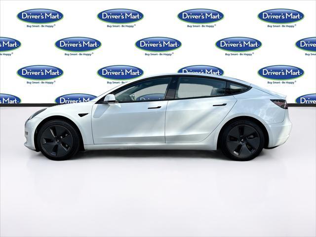 used 2021 Tesla Model 3 car, priced at $22,495