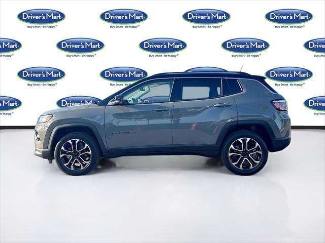 used 2022 Jeep Compass car, priced at $21,997