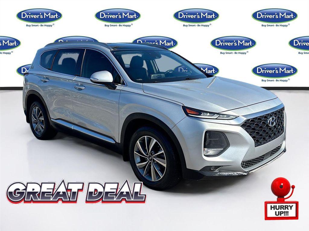used 2019 Hyundai Santa Fe car, priced at $15,495