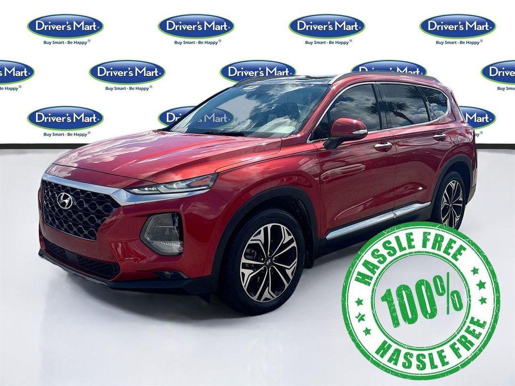 used 2020 Hyundai Santa Fe car, priced at $18,997